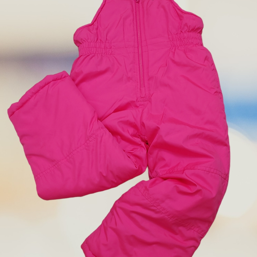 Snow bib pants winter snowsuit girl 5-6